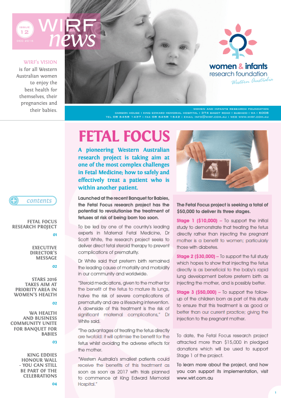 WIRF Newsletter Dec 2016